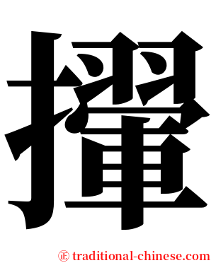 㩣 serif font