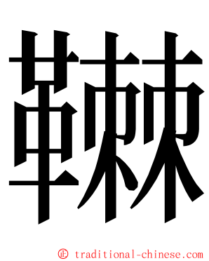 䪂 ming font