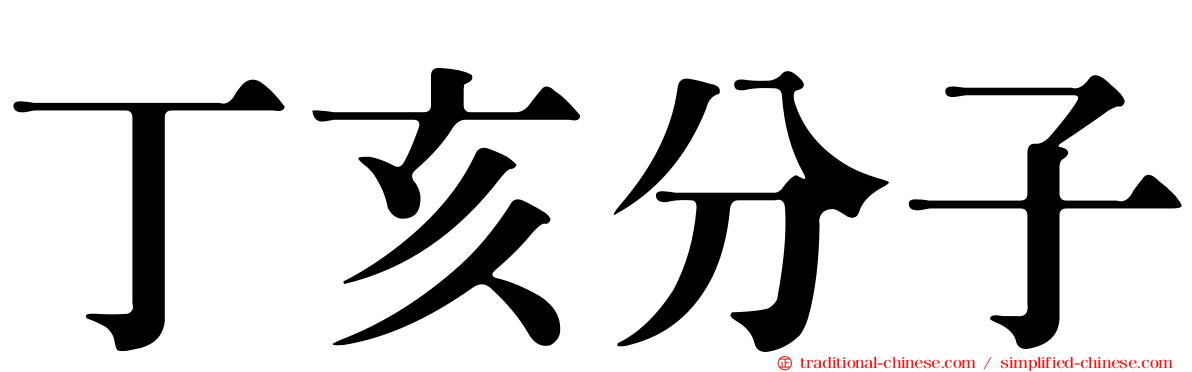 丁亥分子