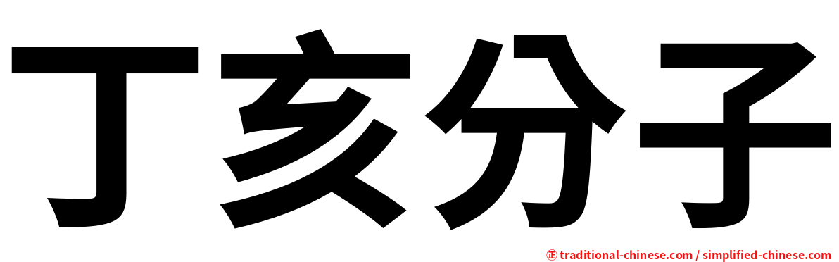 丁亥分子