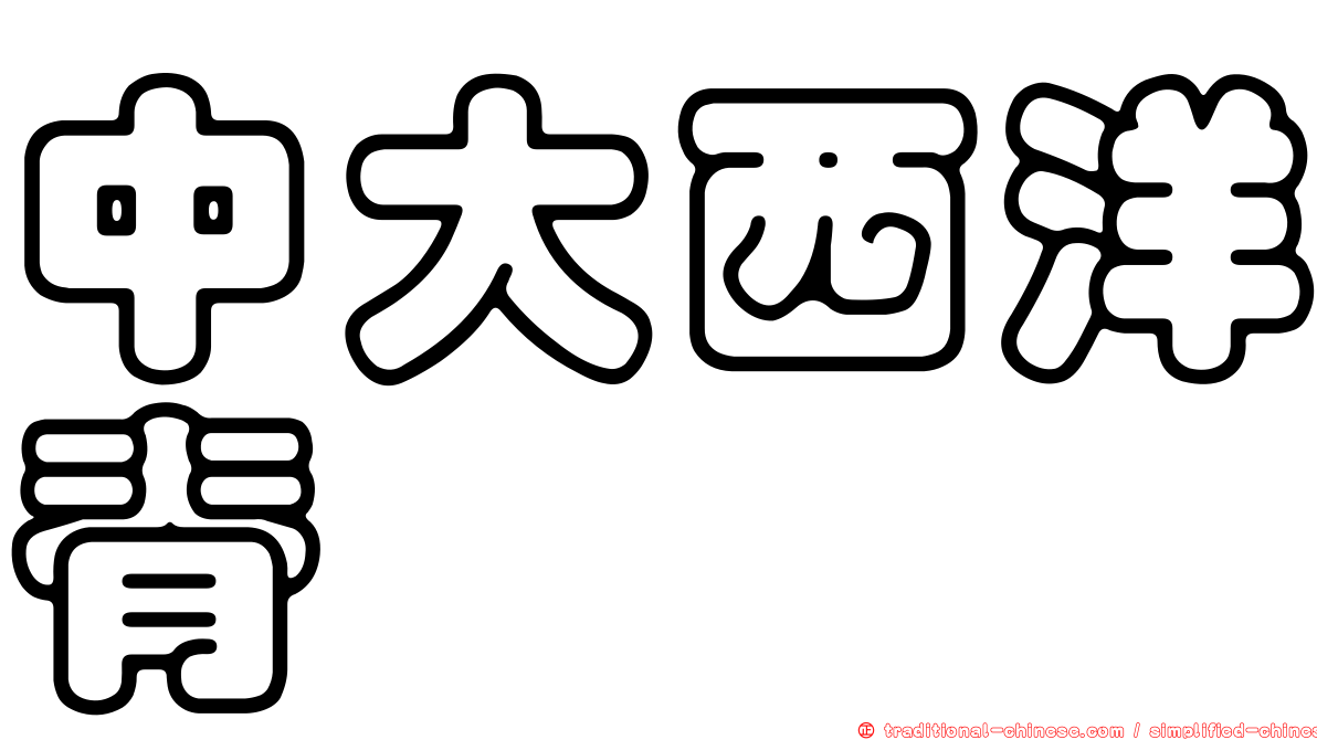 中大西洋脊