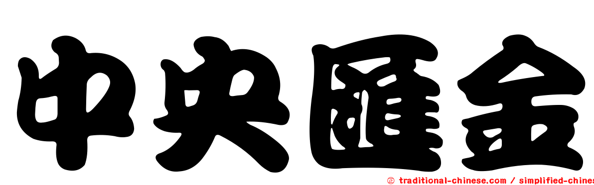 中央匯金