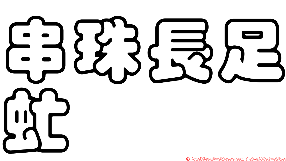 串珠長足虻