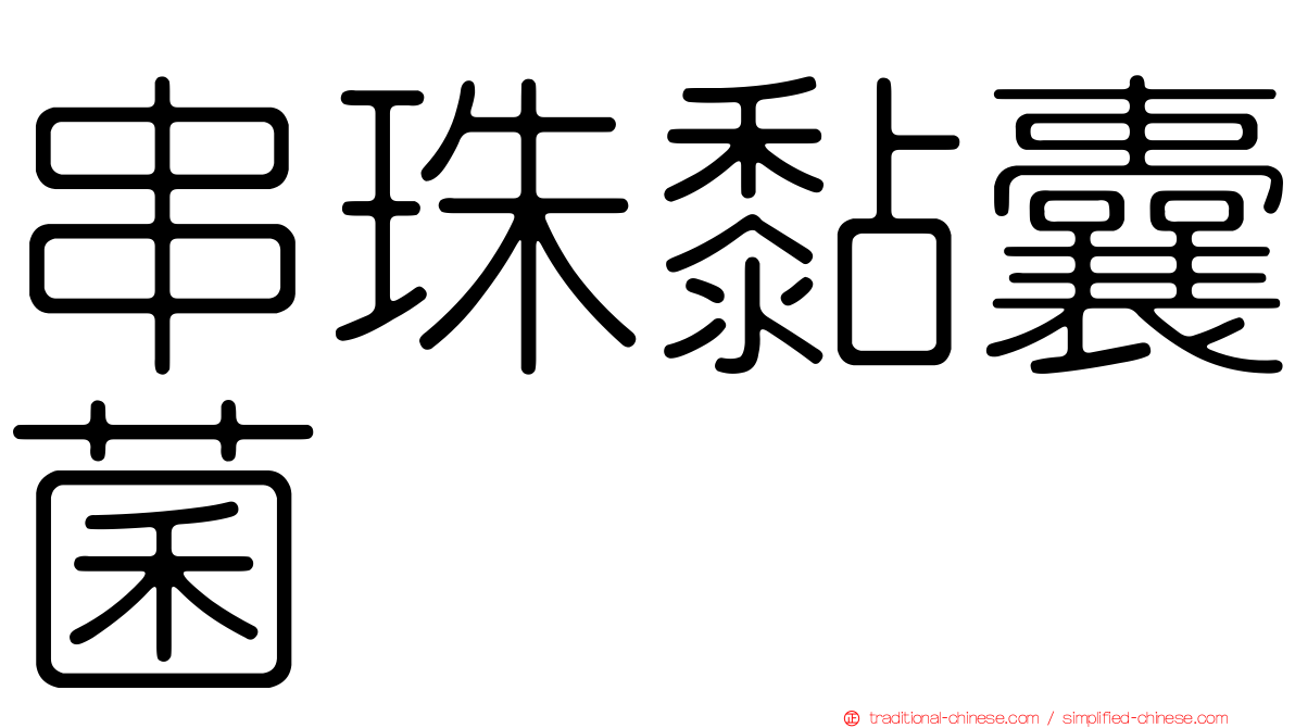 串珠黏囊菌