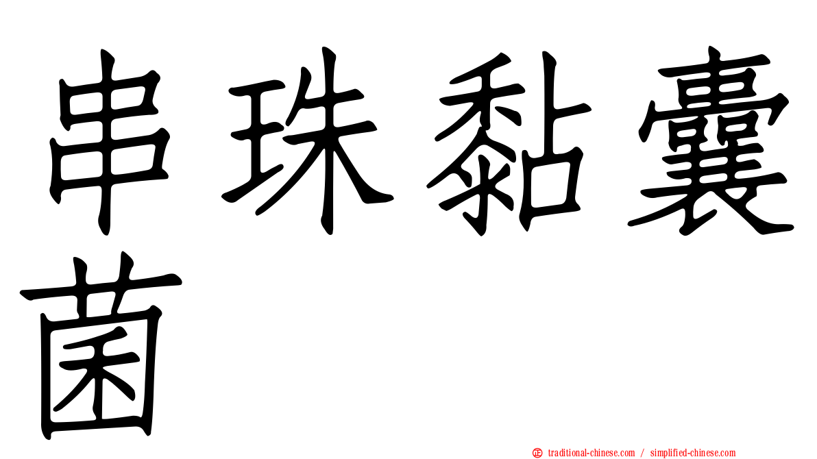 串珠黏囊菌
