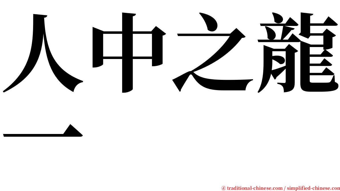 人中之龍一 serif font