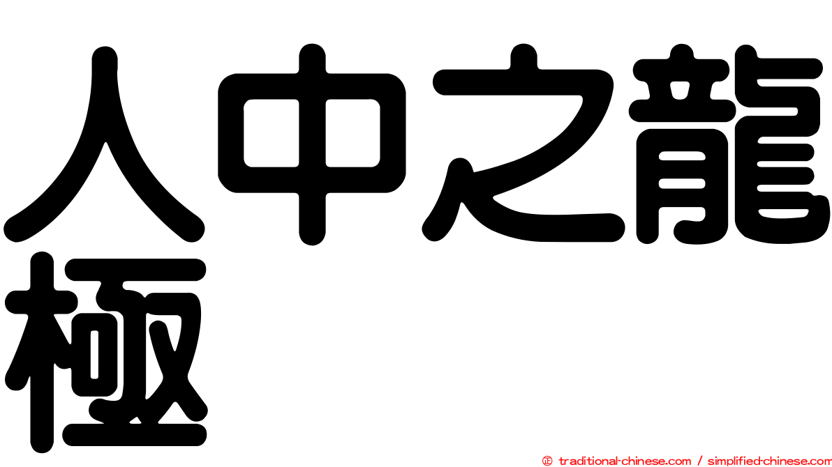 人中之龍極