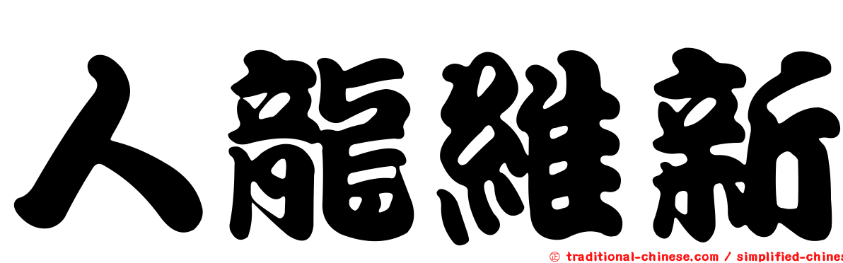 人龍維新