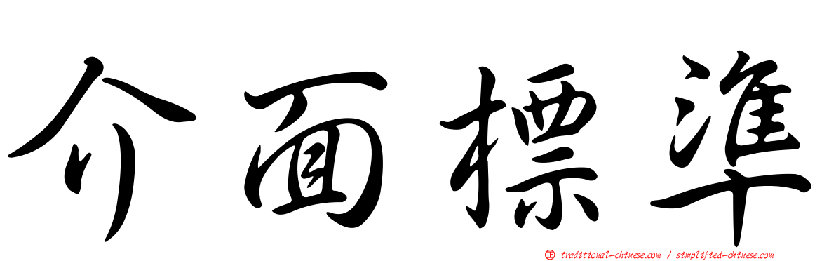 介面標準