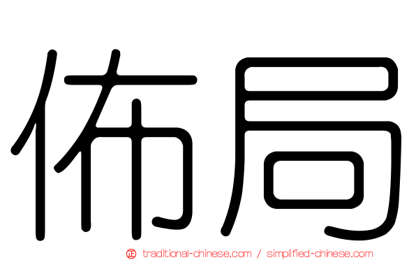 佈局