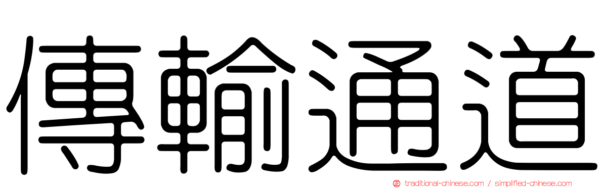 傳輸通道