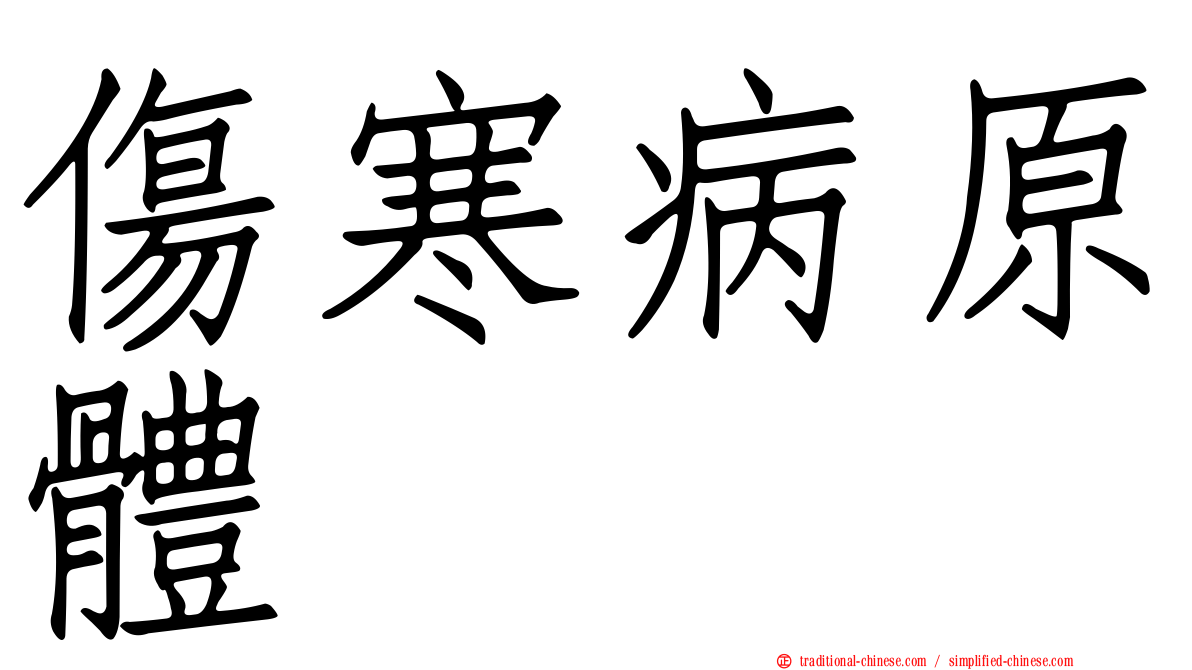 傷寒病原體