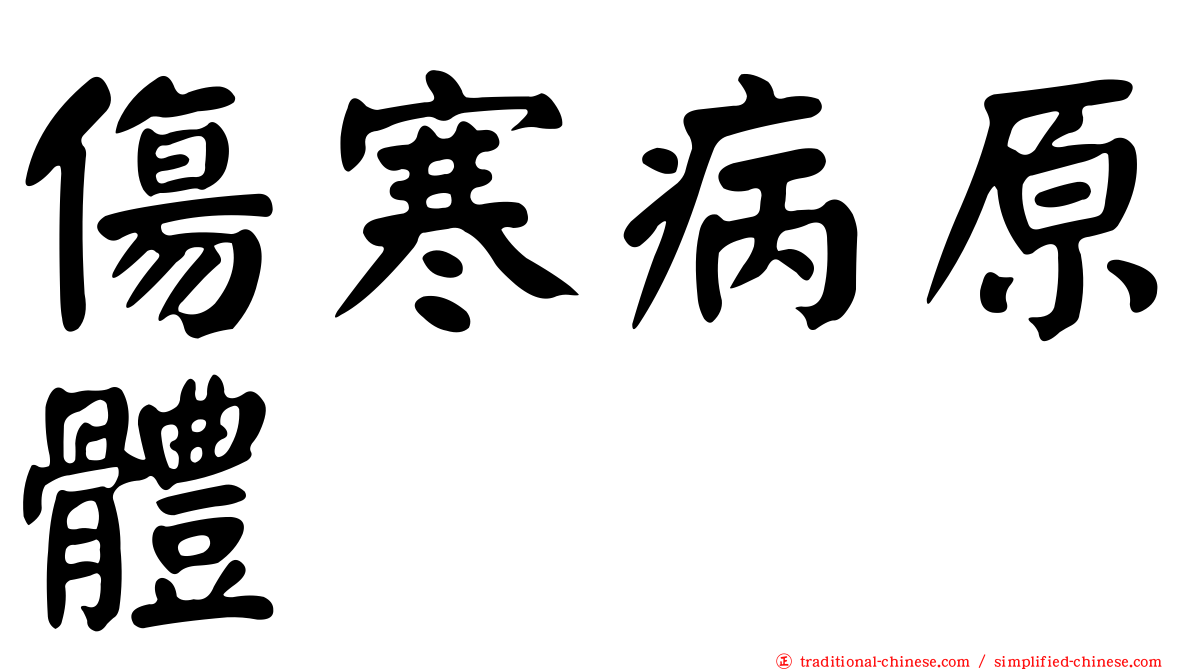 傷寒病原體