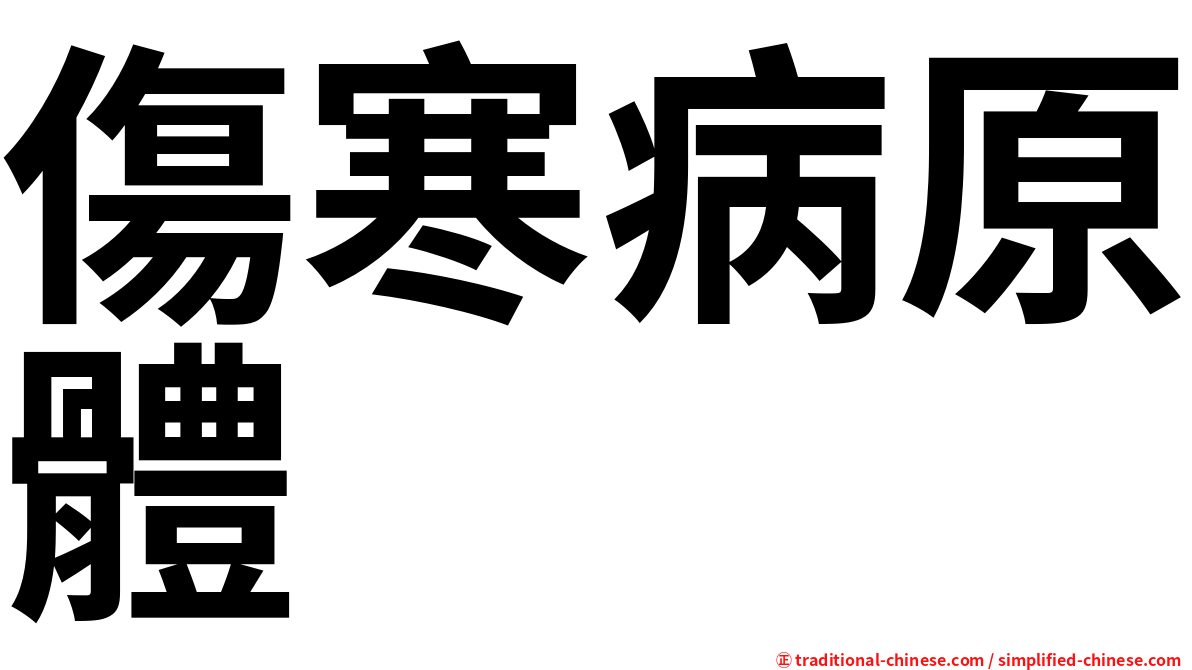 傷寒病原體