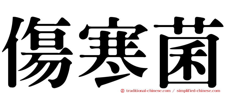 傷寒菌
