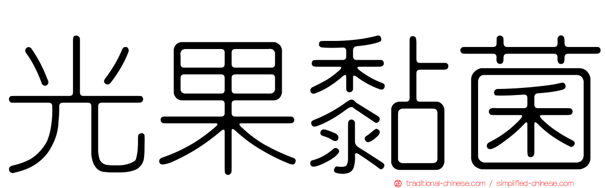 光果黏菌