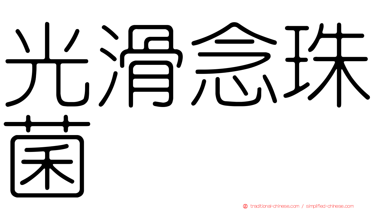 光滑念珠菌