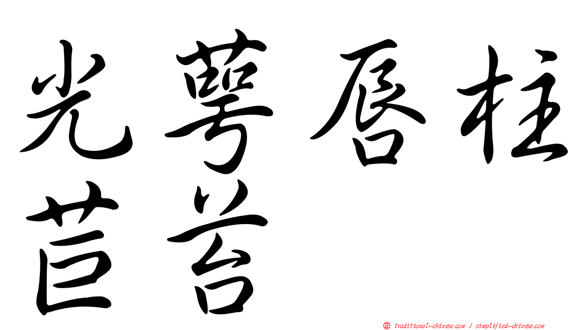 光萼唇柱苣苔