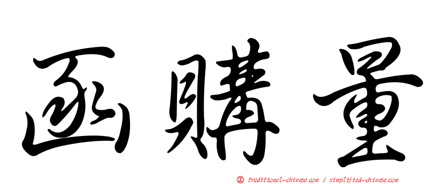 函購量
