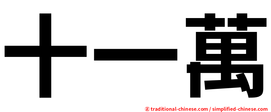 十一萬