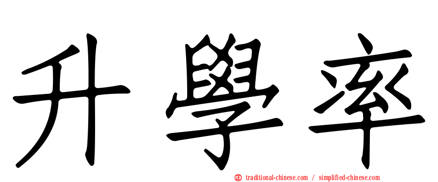 升學率