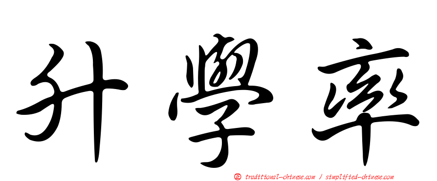 升學率