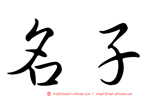 名子
