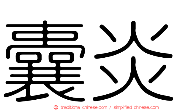 囊炎