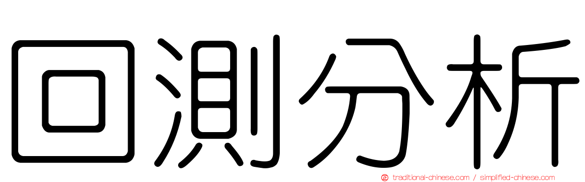 回測分析