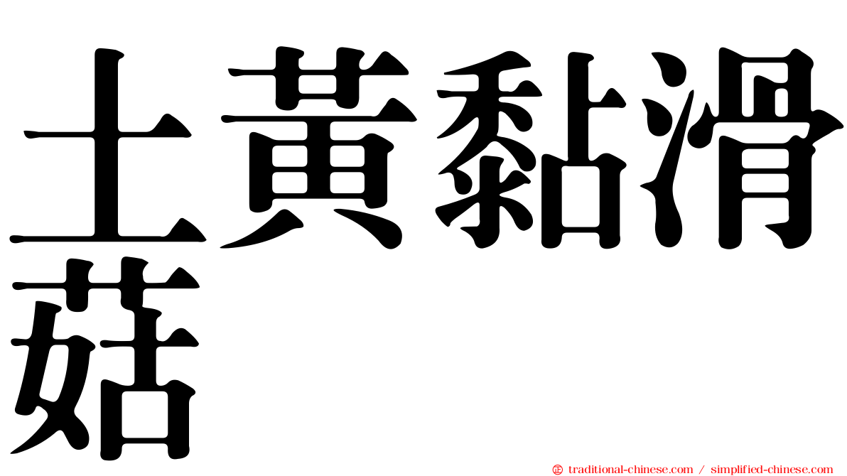 土黃黏滑菇