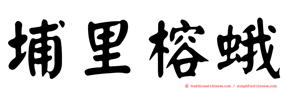 埔里榕蛾