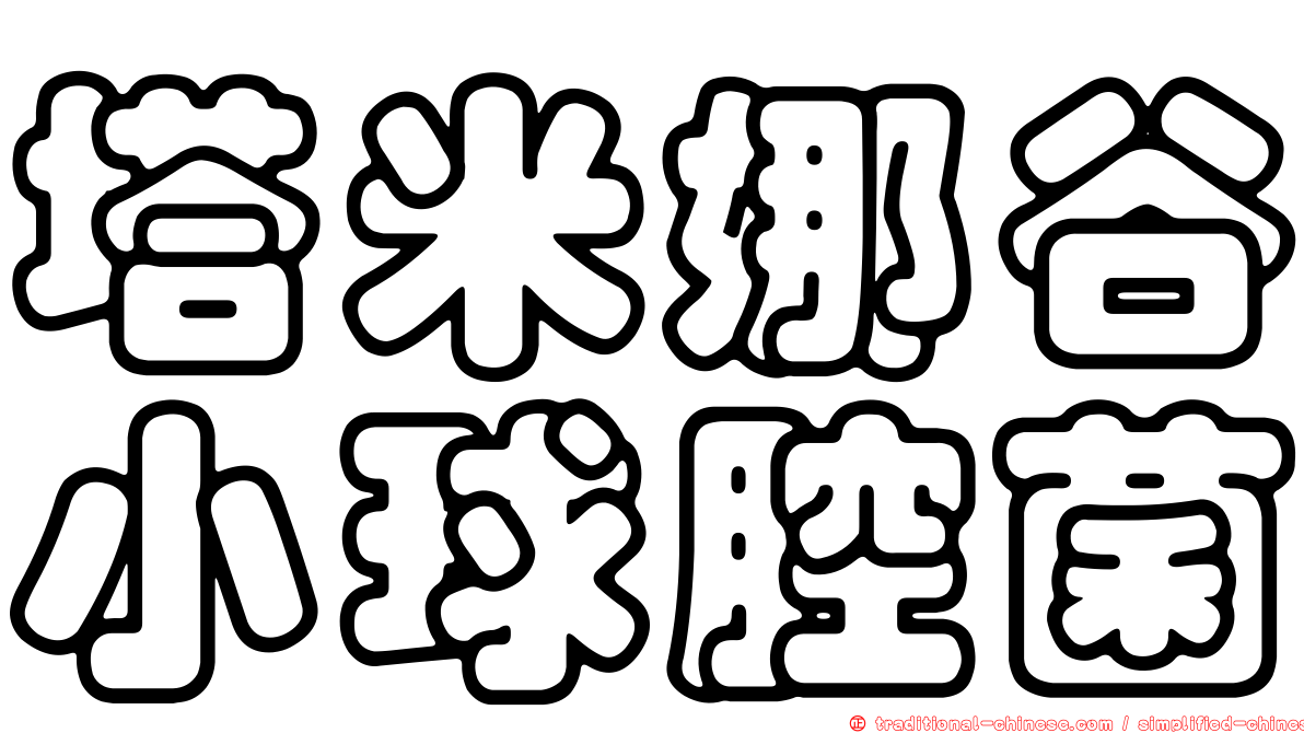 塔米娜谷小球腔菌