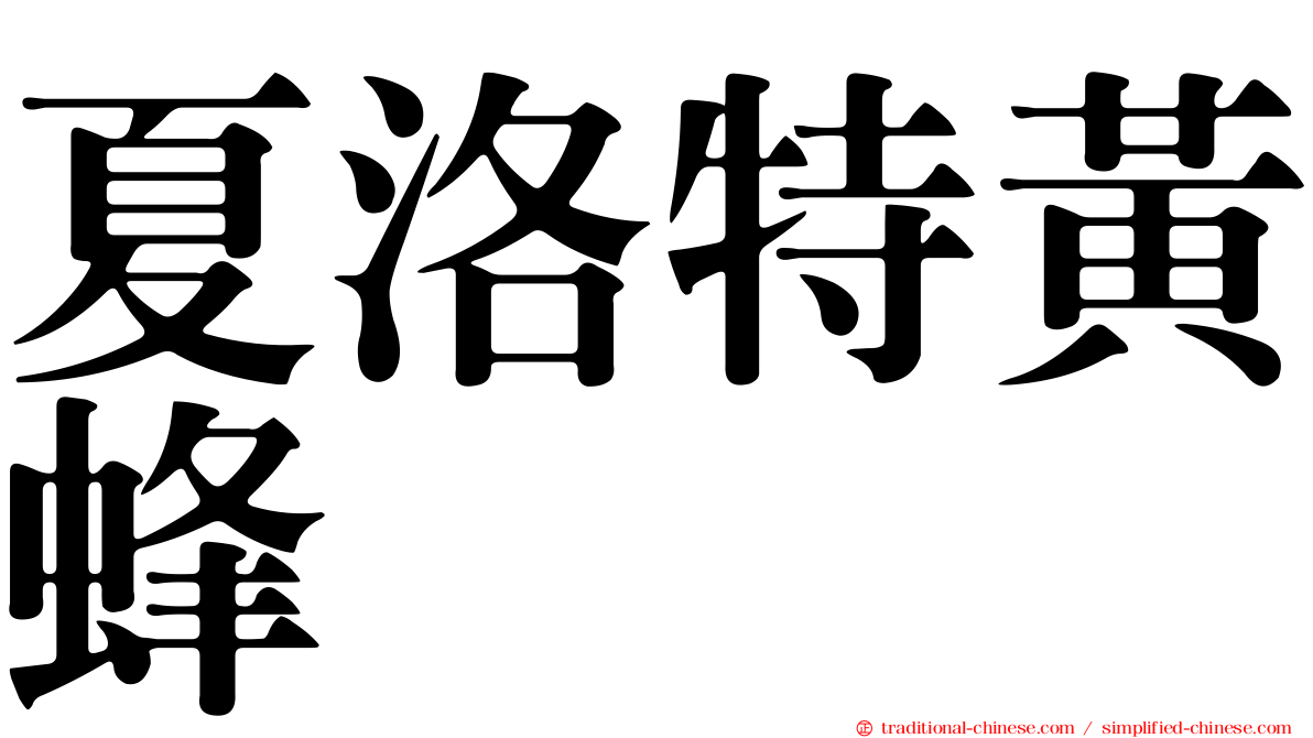 夏洛特黃蜂