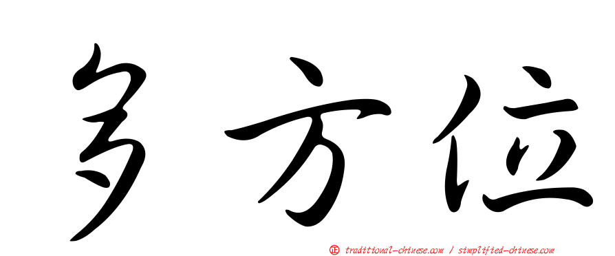 多方位