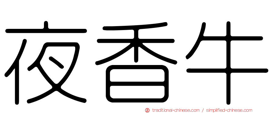 夜香牛