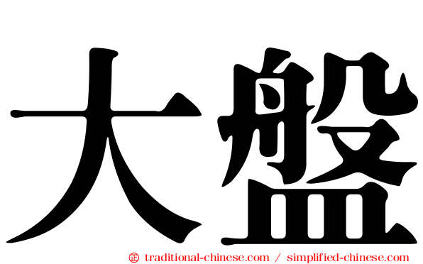 大盤