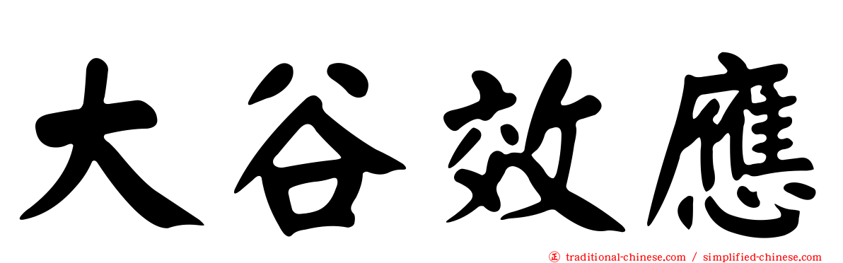 大谷效應