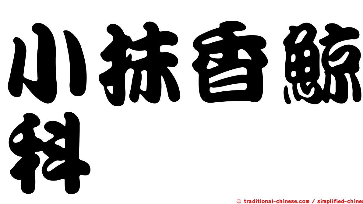 小抹香鯨科