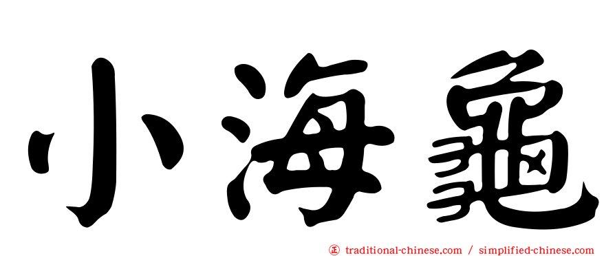 小海龜