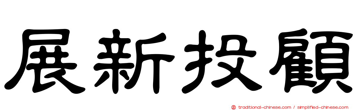 展新投顧