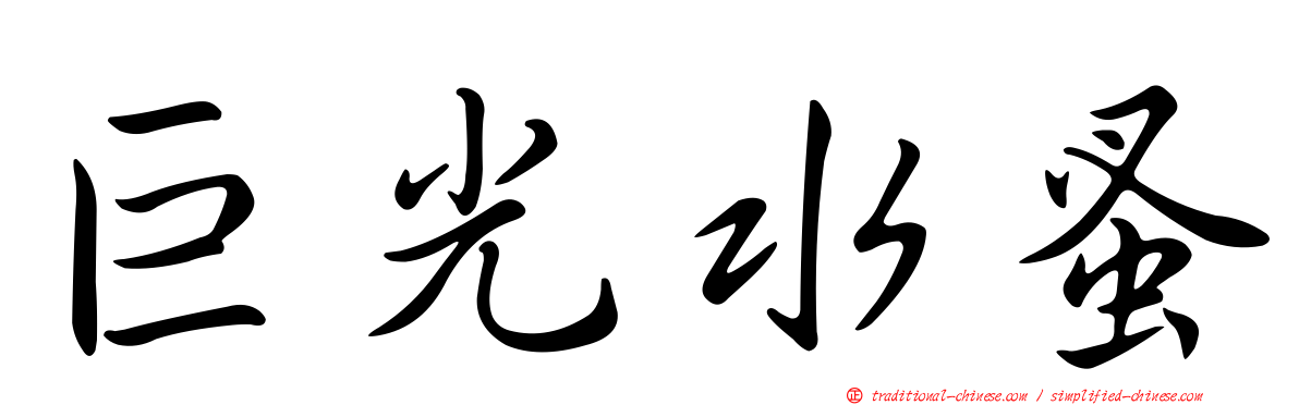 巨光水蚤