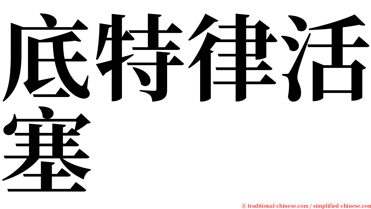 底特律活塞 serif font