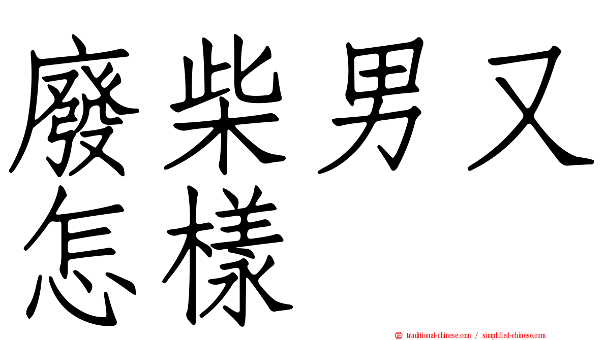 廢柴男又怎樣