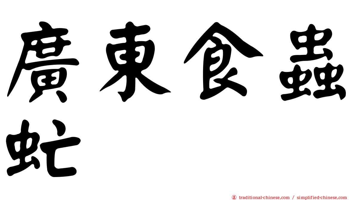 廣東食蟲虻