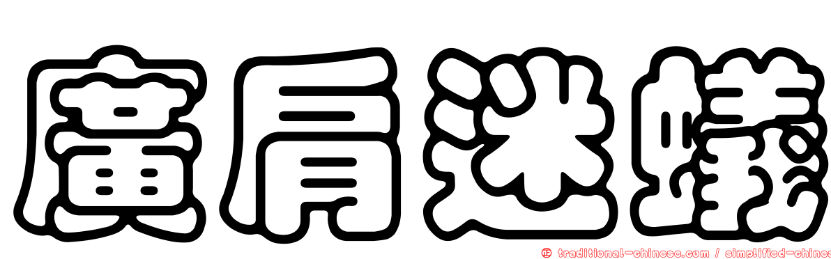 廣肩迷蟻