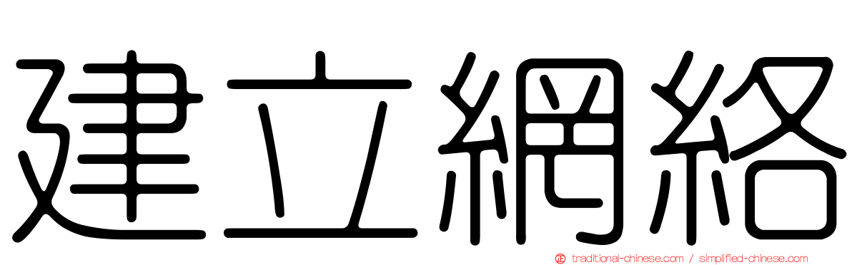 建立網絡