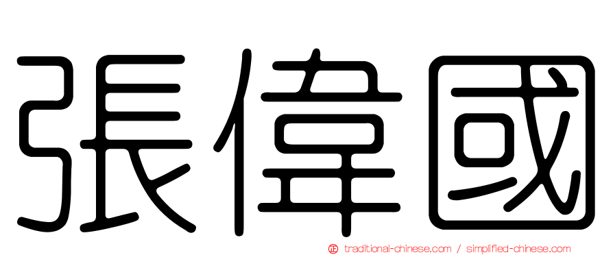 張偉國