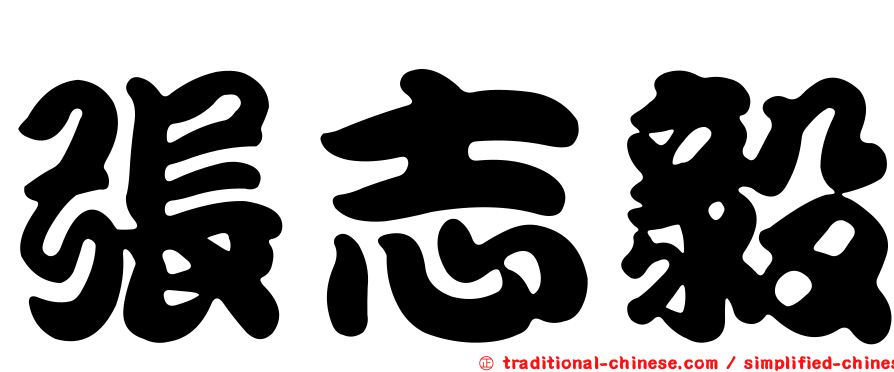 張志毅