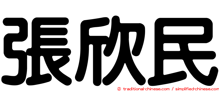 張欣民