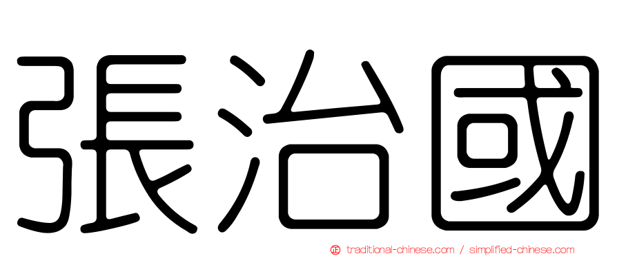 張治國